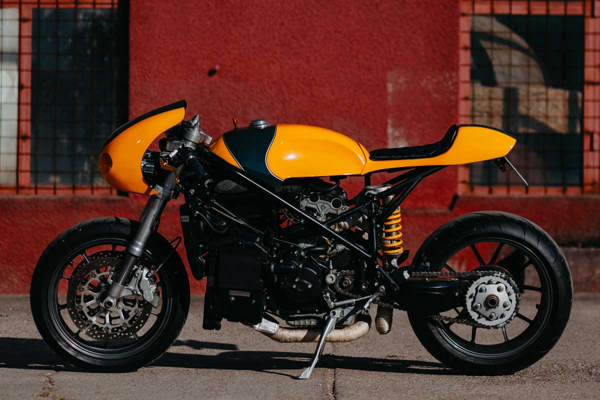 Ducati 749 cafe racer