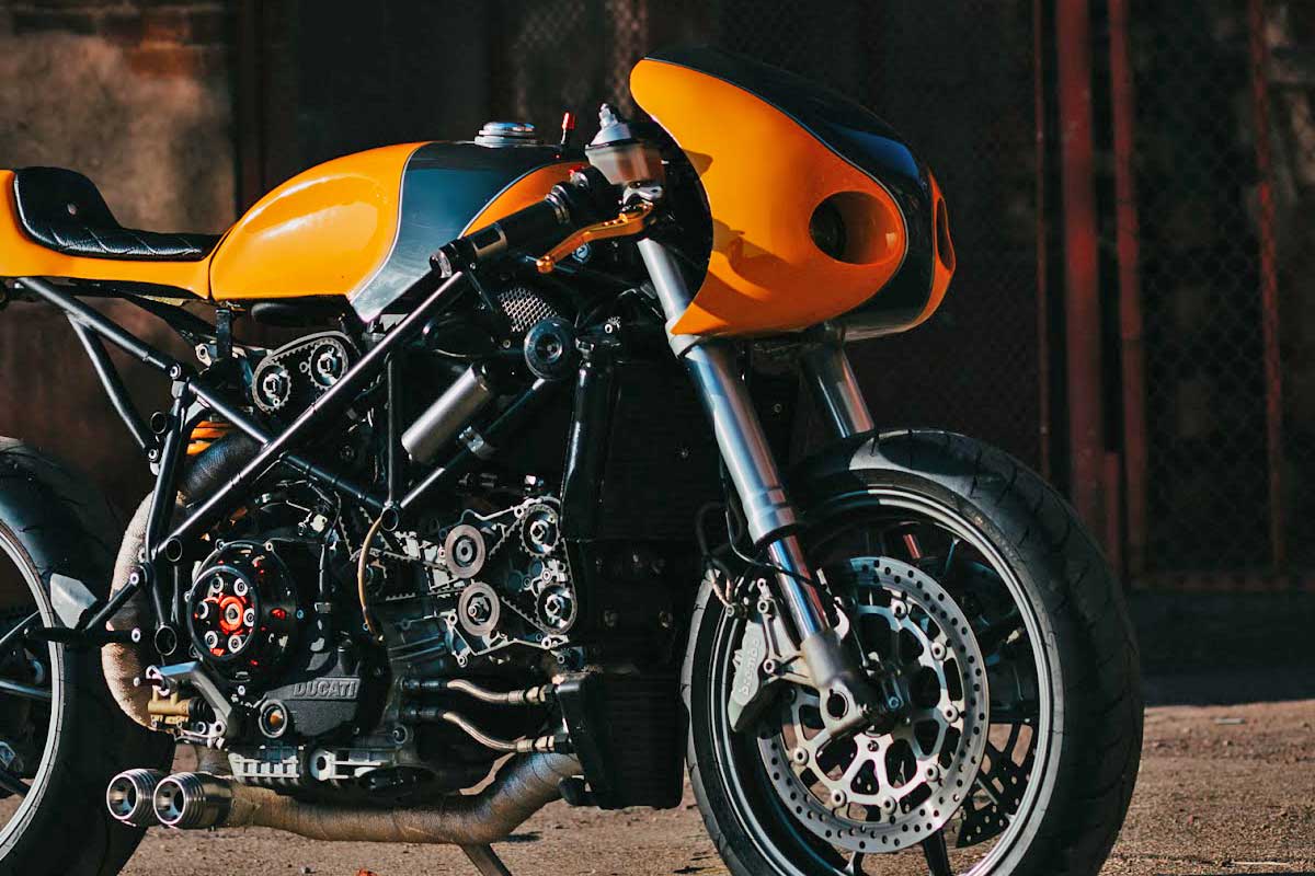 Ducati 749 cafe racer