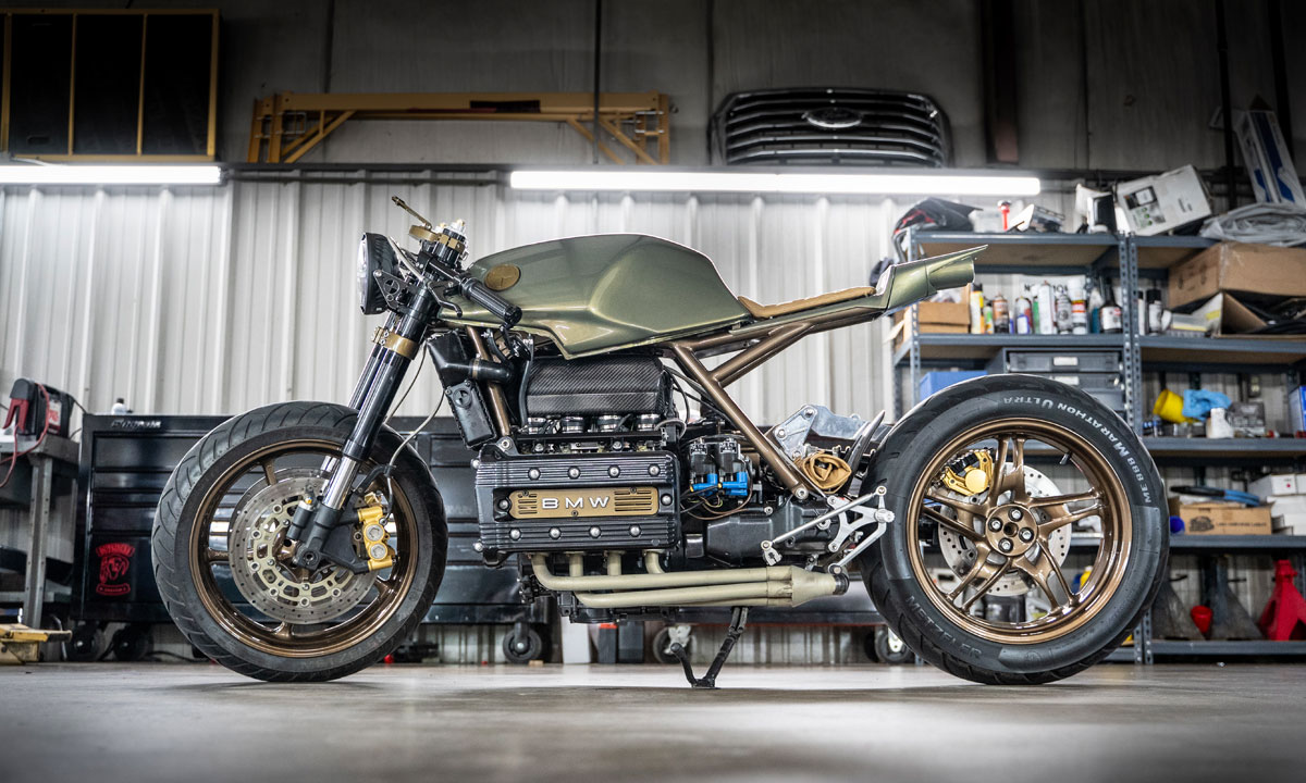 Kbike Crazy Ron Dey S Bmw K100rs Return Of The Cafe Racers