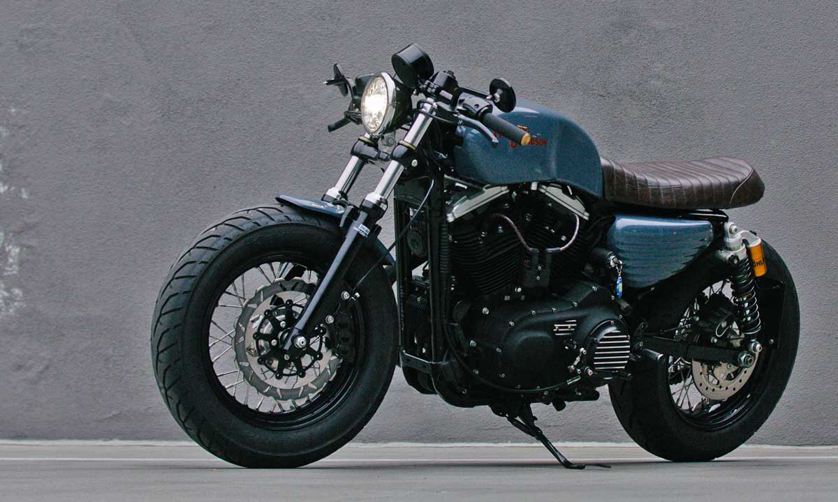 Sportster 48 cafe racer