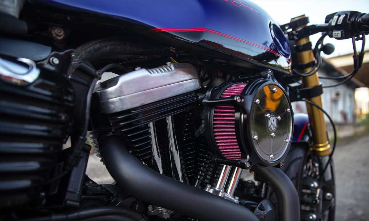 Sportster cafe racer