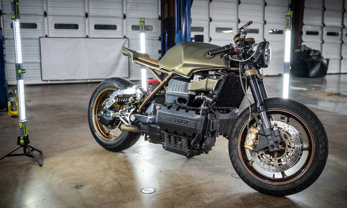 BMW K100RS cafe racer build