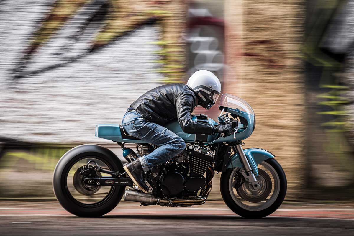 Triumph Legend TT cafe racer