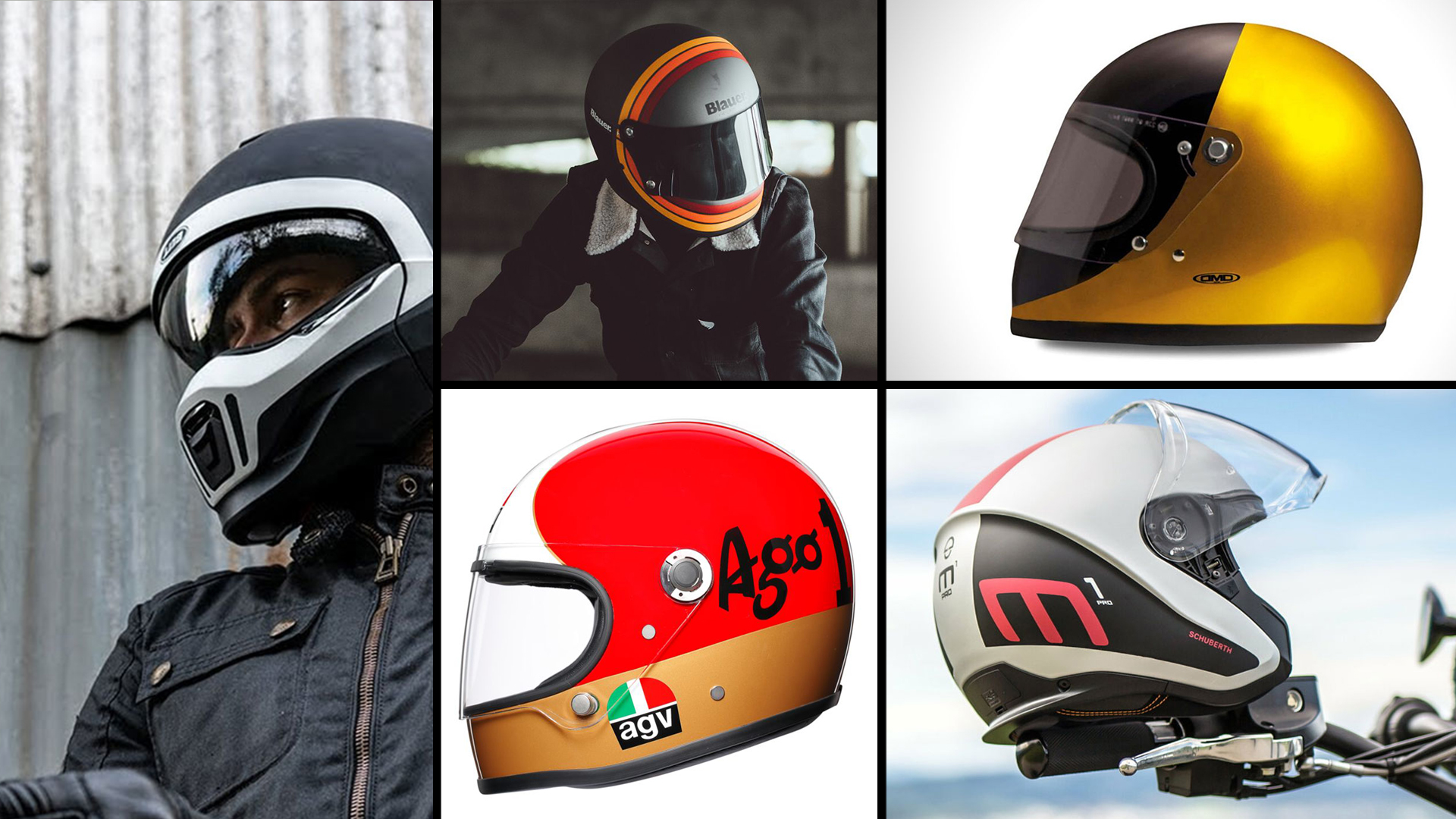 The Best Cafe Racer Helmets as of May 2021