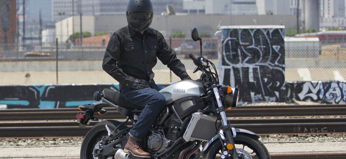 Waxed cotton 2024 cafe racer jacket