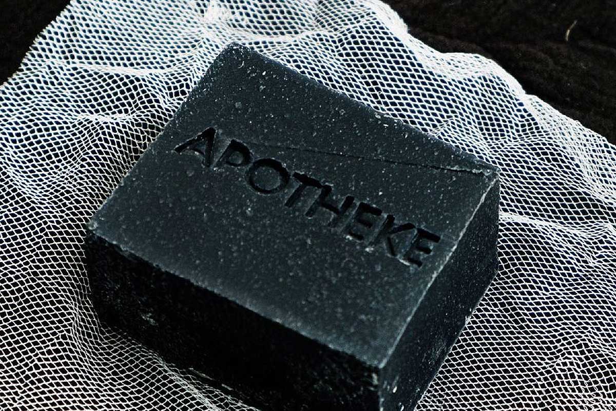 Apotheke charcoal soap