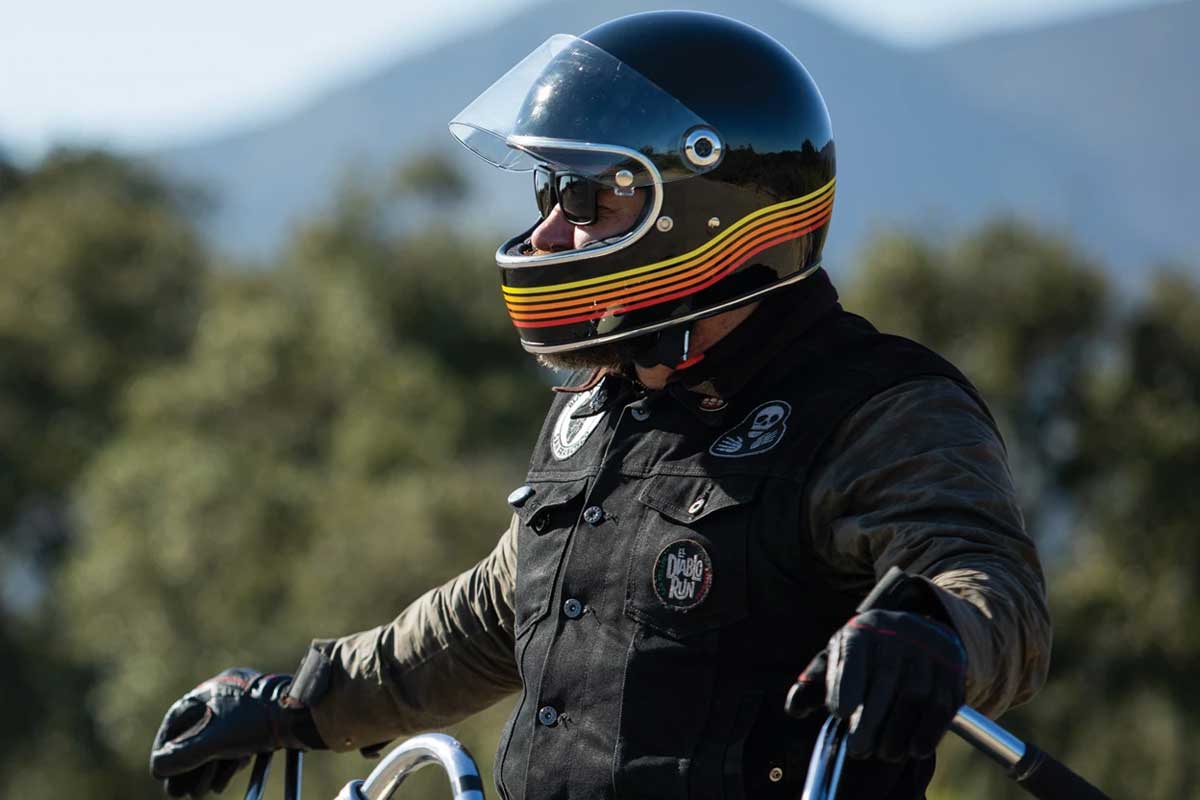 Biltwell Gringo S Spectrum helmet