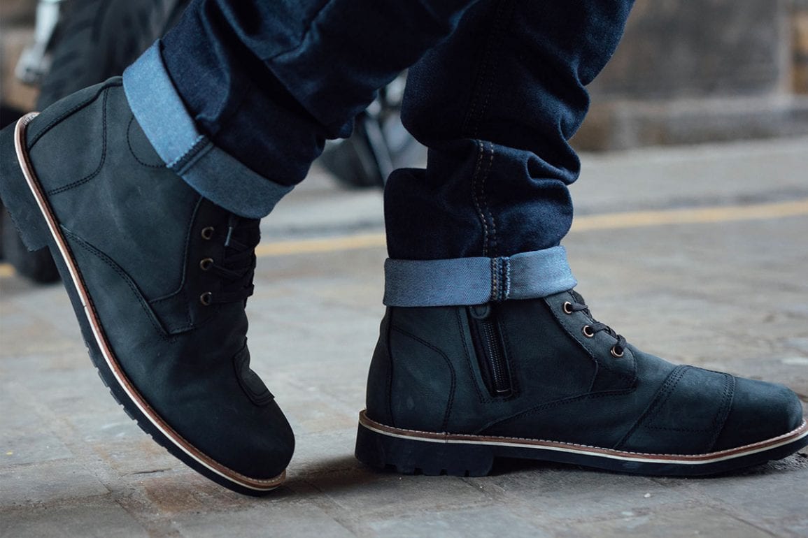 chaussure moto cafe racer
