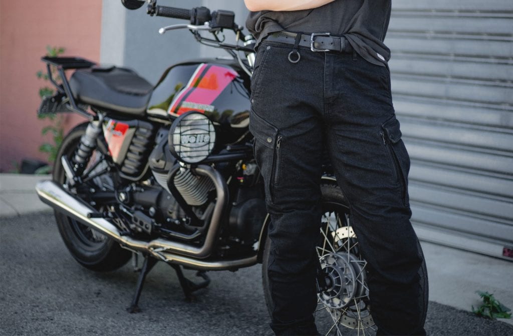 Motorcycle Cargo Pants for Men - MARK KEV 02