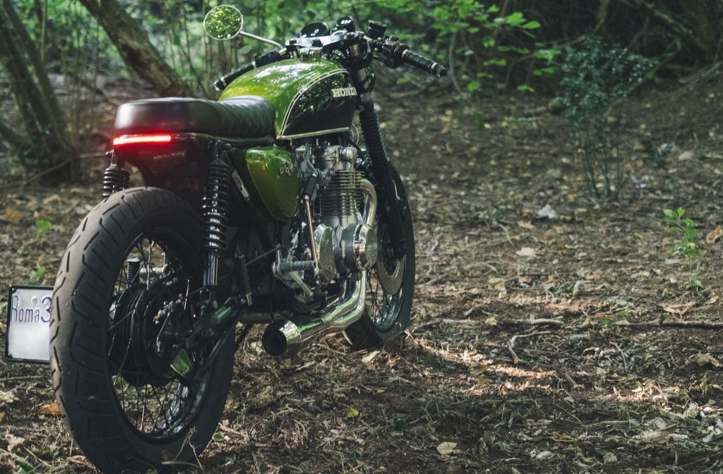 Not Too Late: A Brat-Style Honda CB500 Four