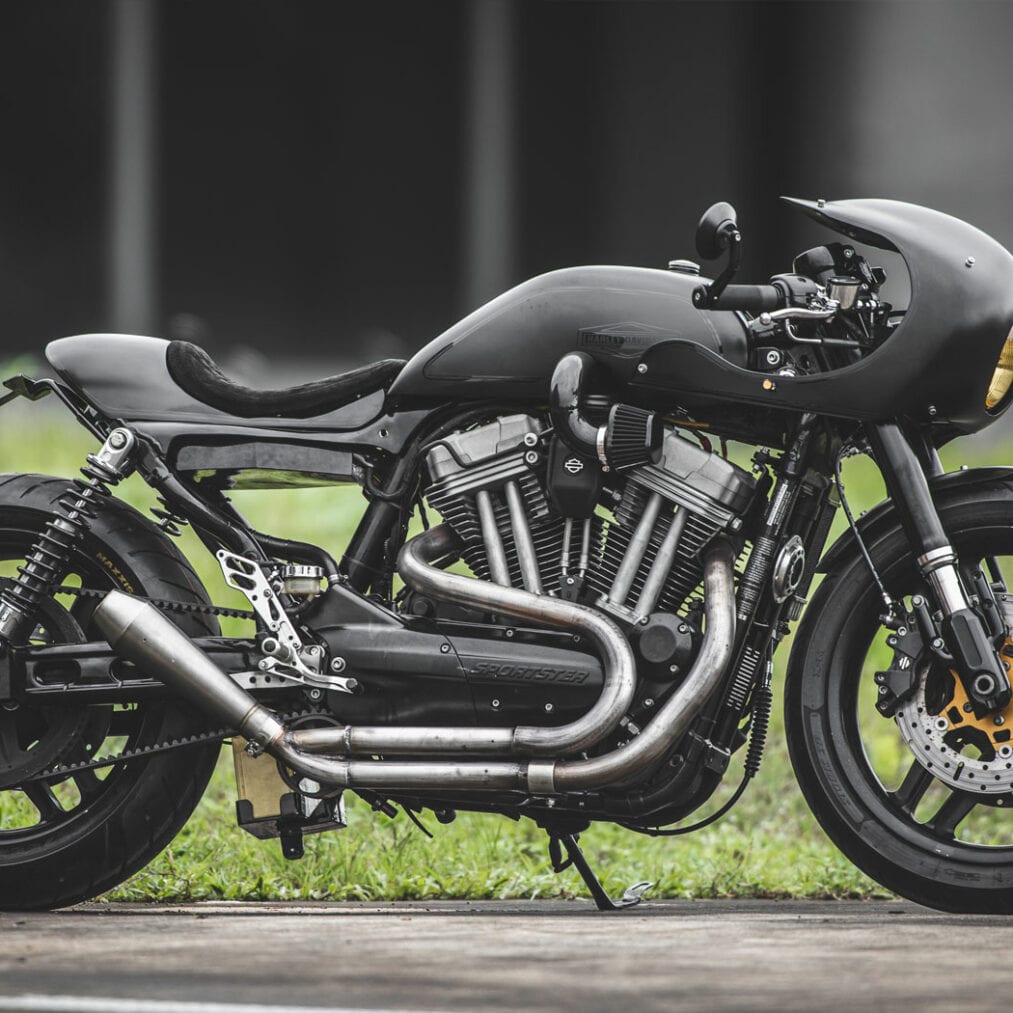 v twin magazine yellow sportster chopper v twin magazine yellow sportster chopper