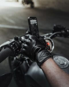 Liberta Cobra black Motorcycle Gloves