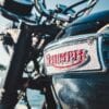 1973 Triumph Bonneville T140V - tank and badge