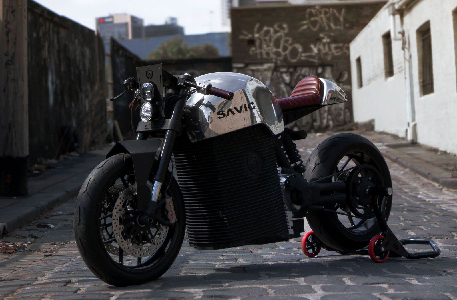 Savic Motorcycles electric cafe racer