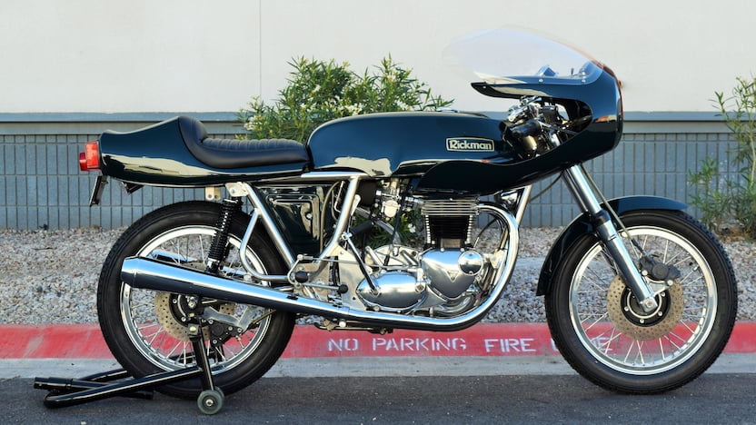 1968 Triumph Rickman 750 Cafe Racer Side View