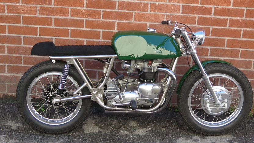 1970 Rickman Triumph Cafe 650 Side View