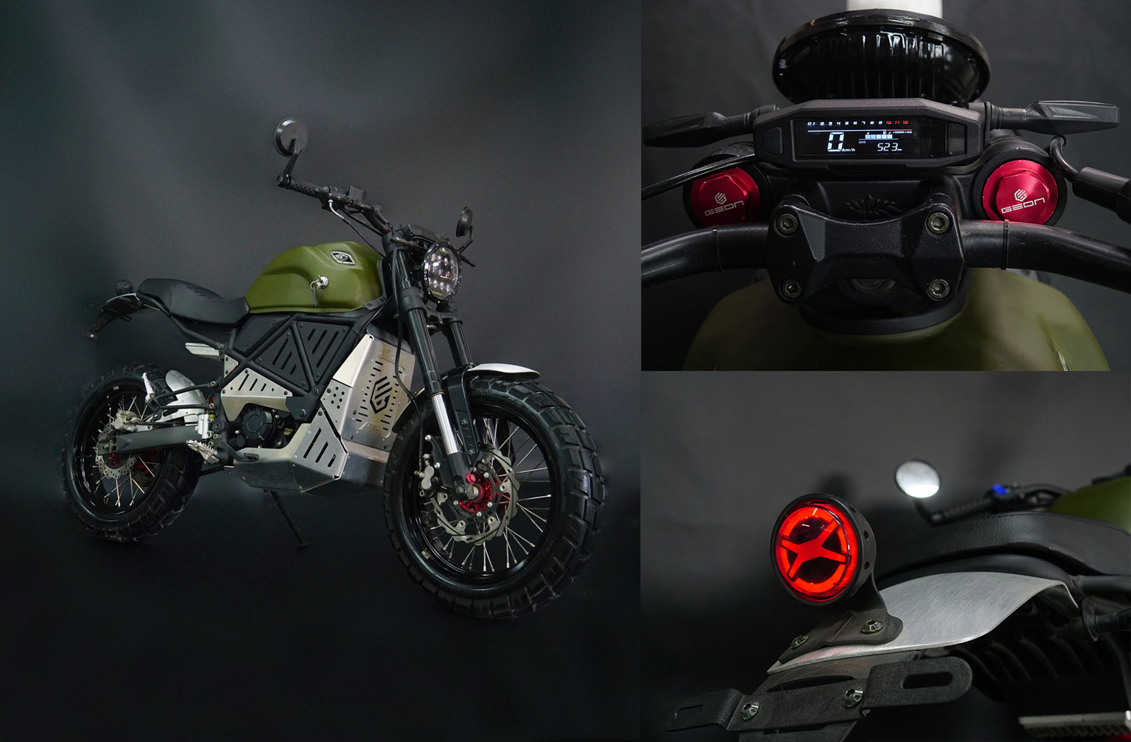 The Emgo ScAmper One electric scrambler