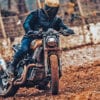 Icon boots flat track racing