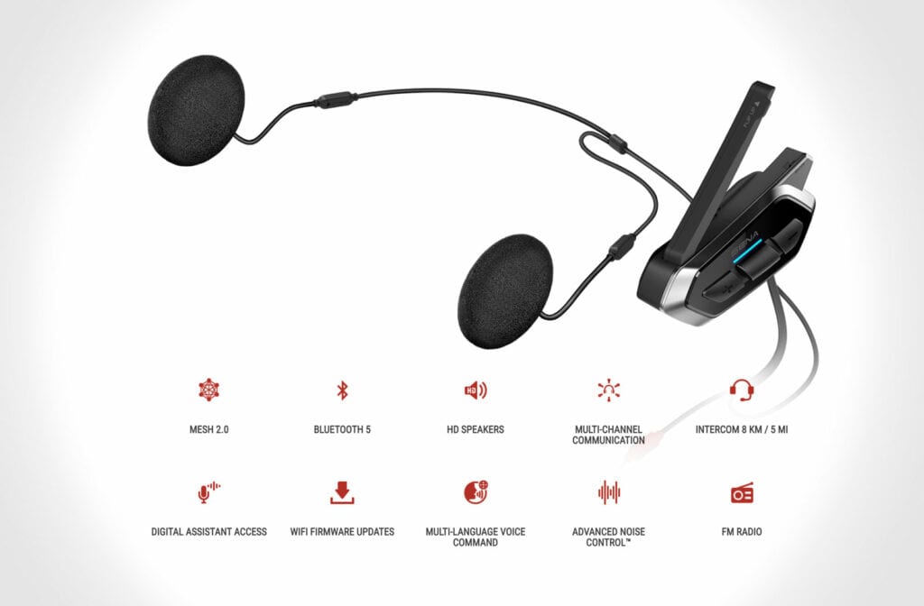 Sena 50R specifications