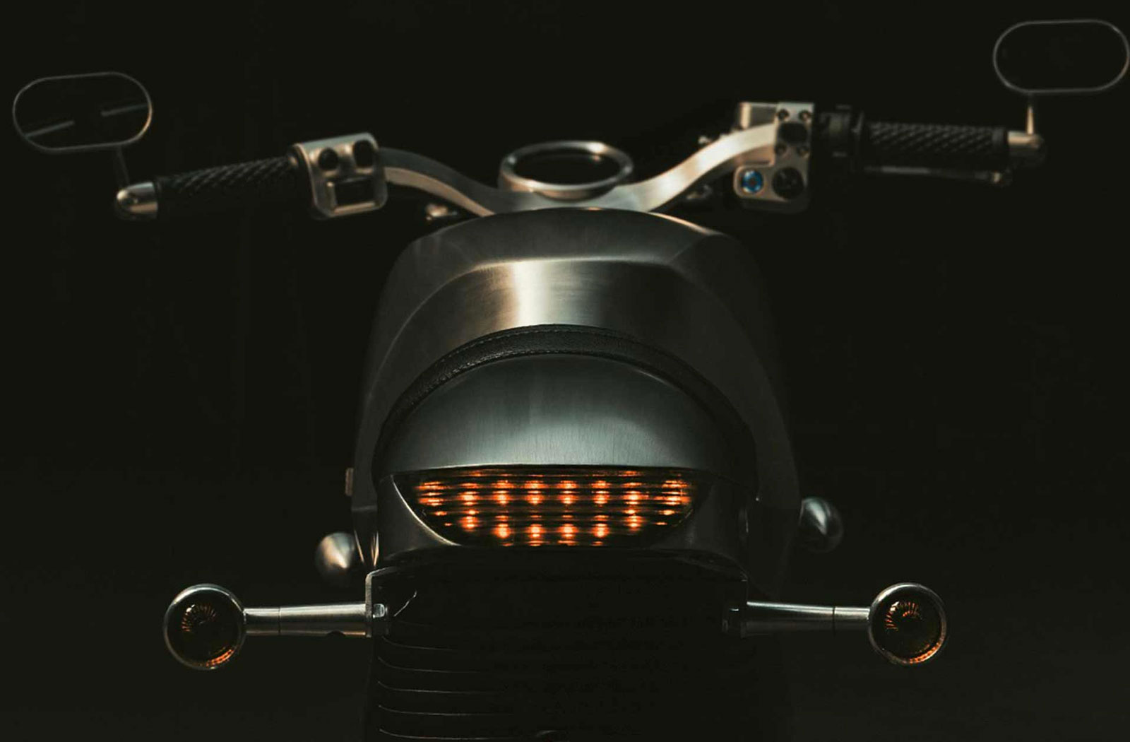 Tarform electric cafe racer rear end