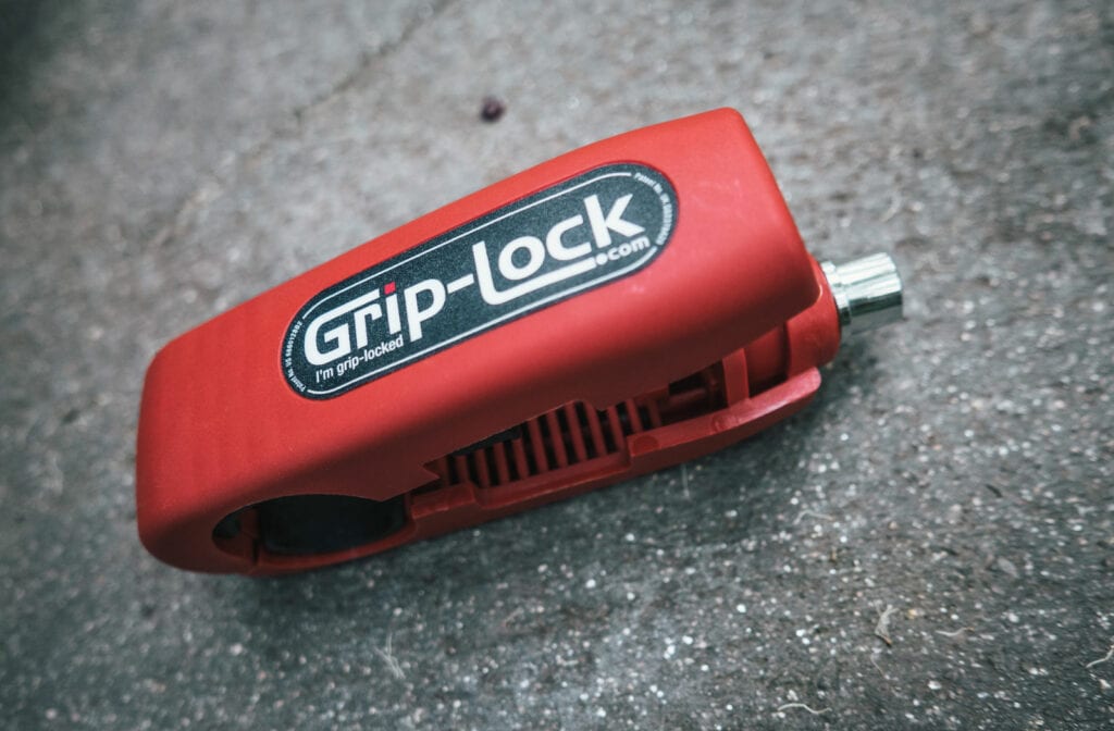 Grip-Lock Motorcycle Throttle Lock | Return of the Cafe Racers