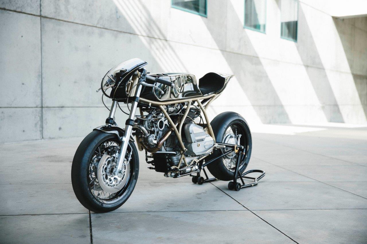 Max Hazan's Custom Ducati Cafe Racer