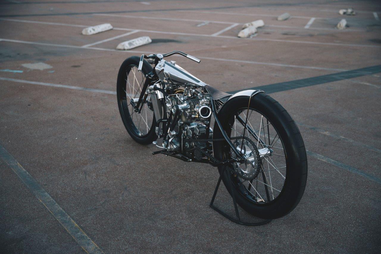 Max Hazan's custom KTM motorcycle