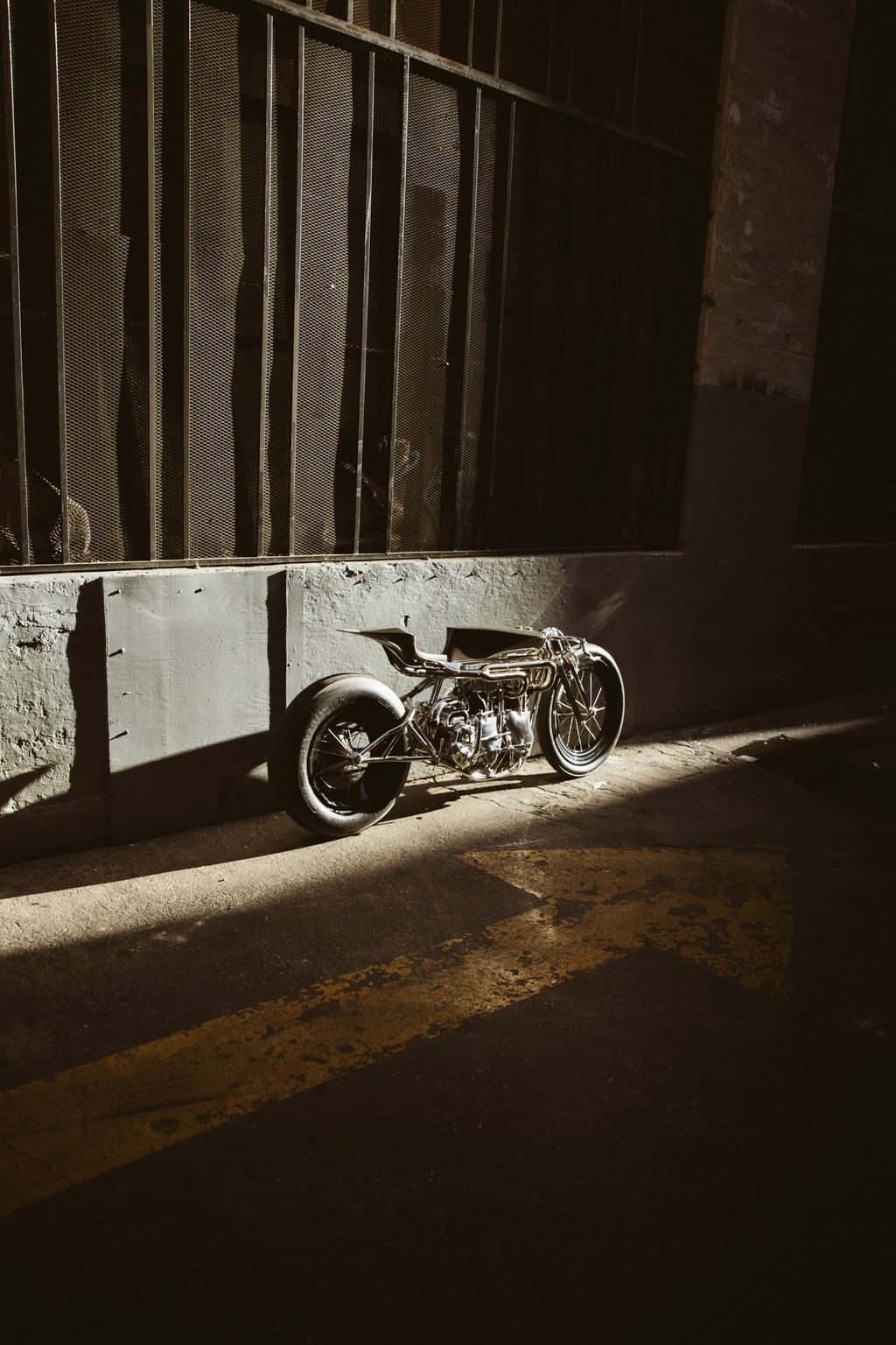 Max Hazan's Twin-engined Velocette motorcycle