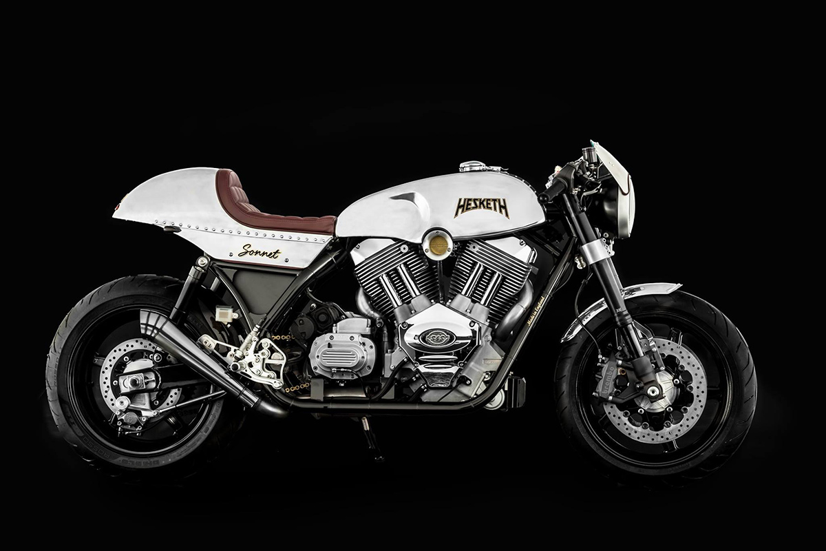 Hesketh Sonnet S&S cafe racer