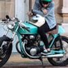 Kristy Honda CB350 cafe racer