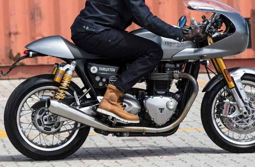 Rev it Yukon water repellent boots Return of the Cafe Racers
