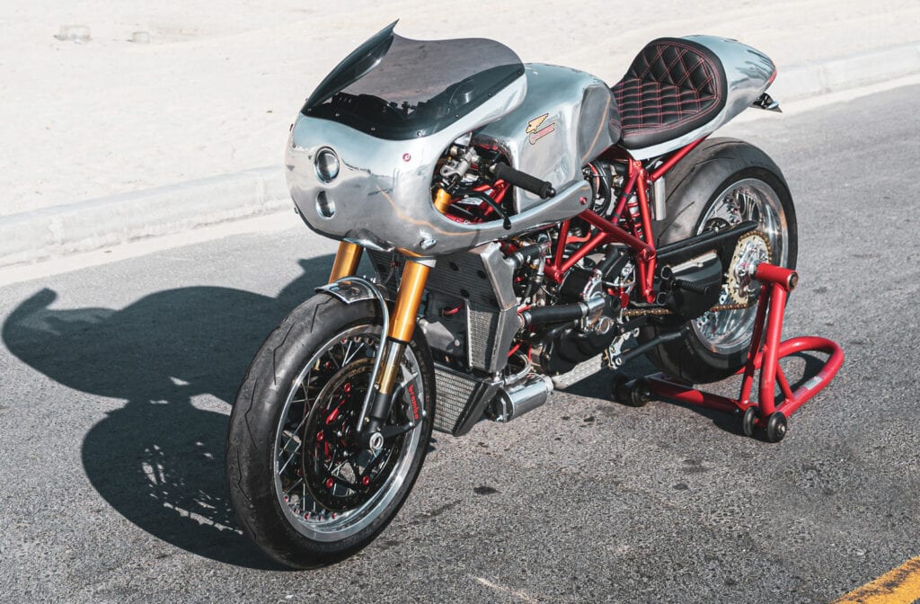 Ducati 996 cafe racer