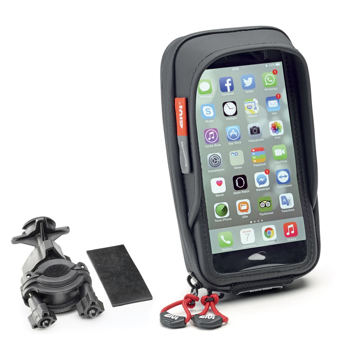 Givi S957B Motorcycle Smartphone Mount