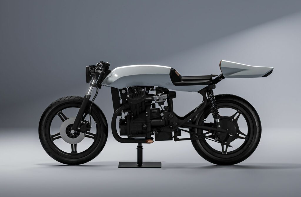 Biancaneve Honda CX500 cafe racer