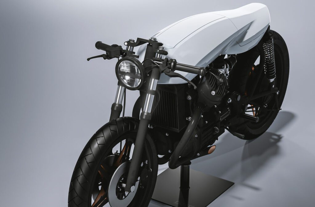 Biancaneve Honda CX500 cafe racer