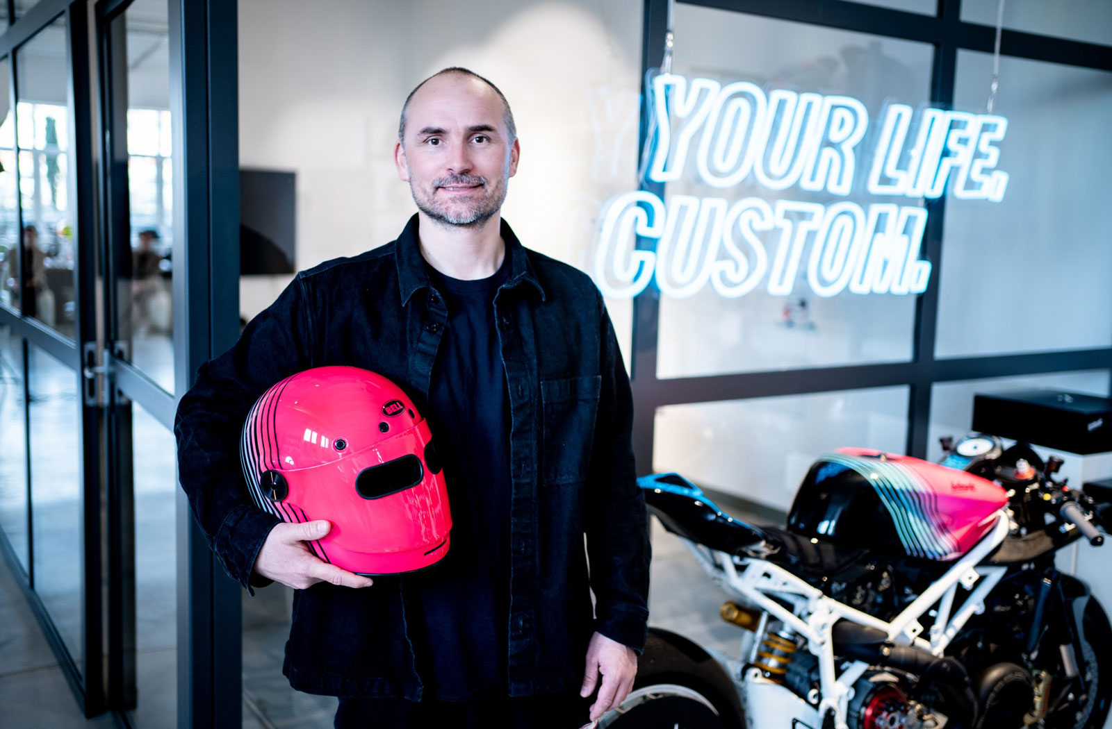 Christian Möhring CEO of helmade custom helmets