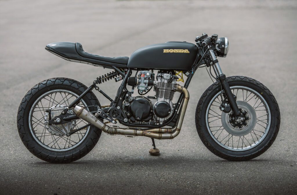 Ryan Honda CB550K cafe racer