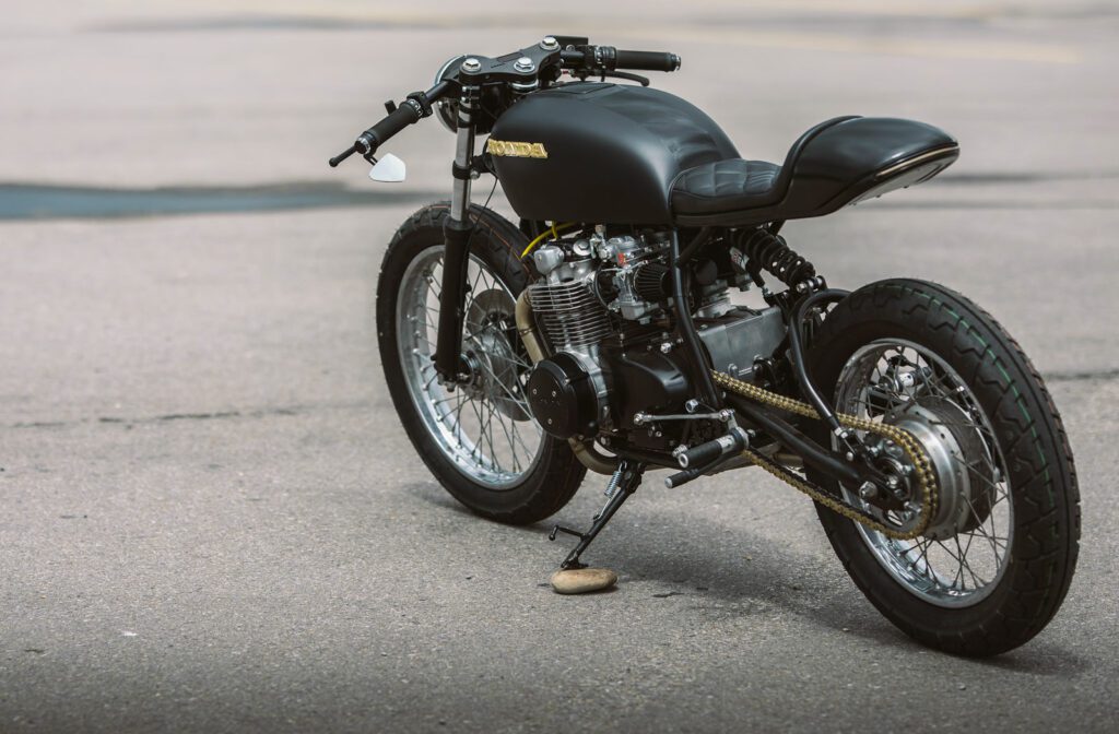 Ryan Honda CB550K cafe racer