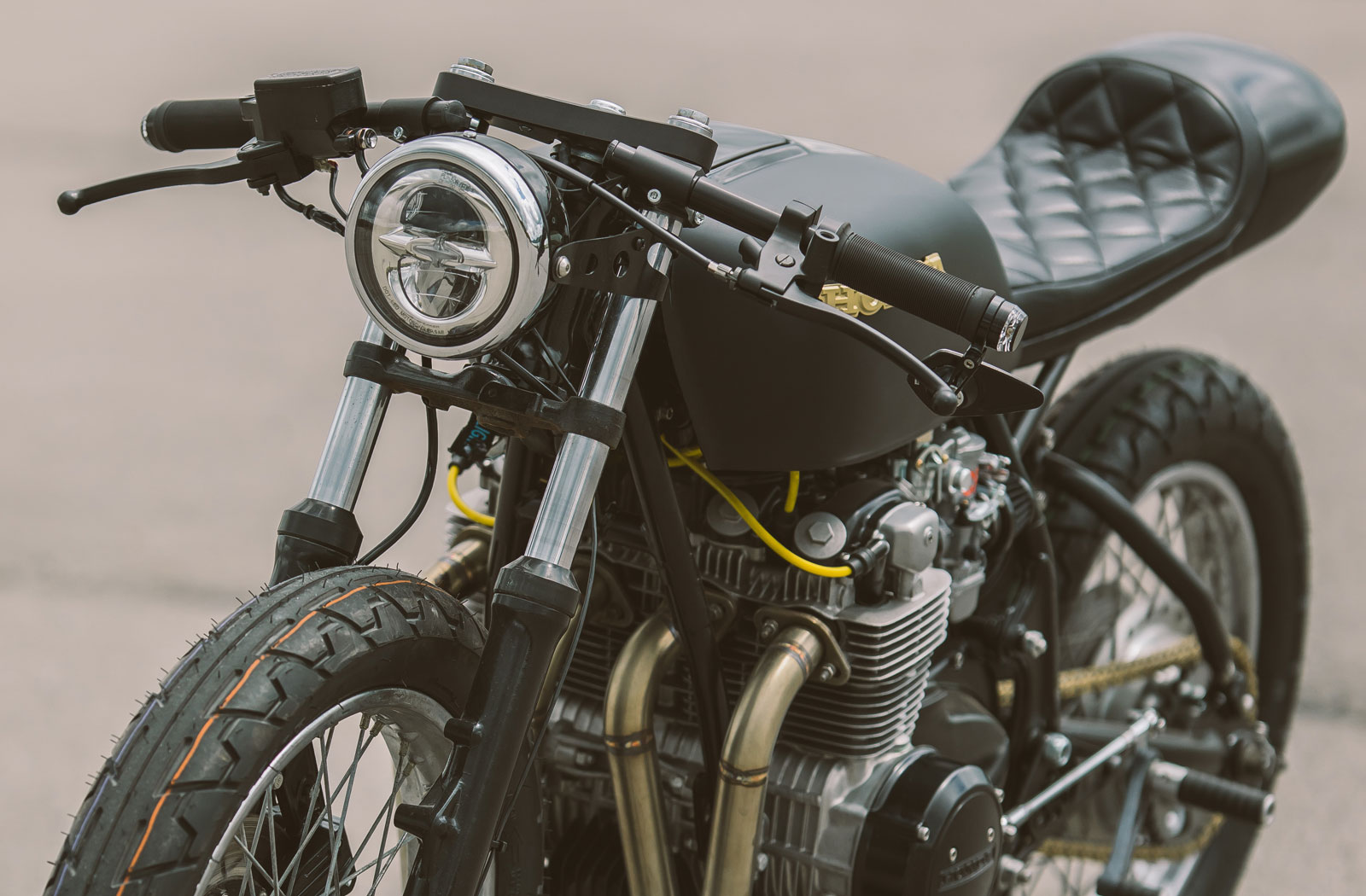 Ryan Honda CB550K cafe racer