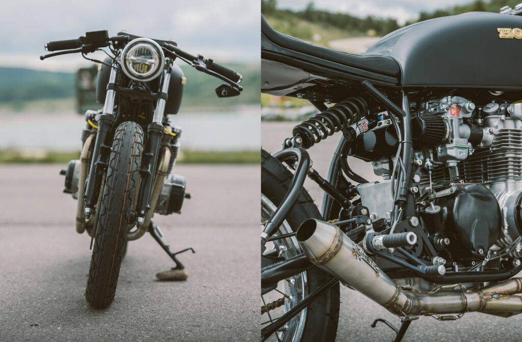 Ryan Honda CB550K cafe racer