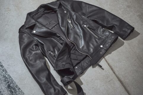 The Boda Skin's 'Voyager' leather motorcycle jacket