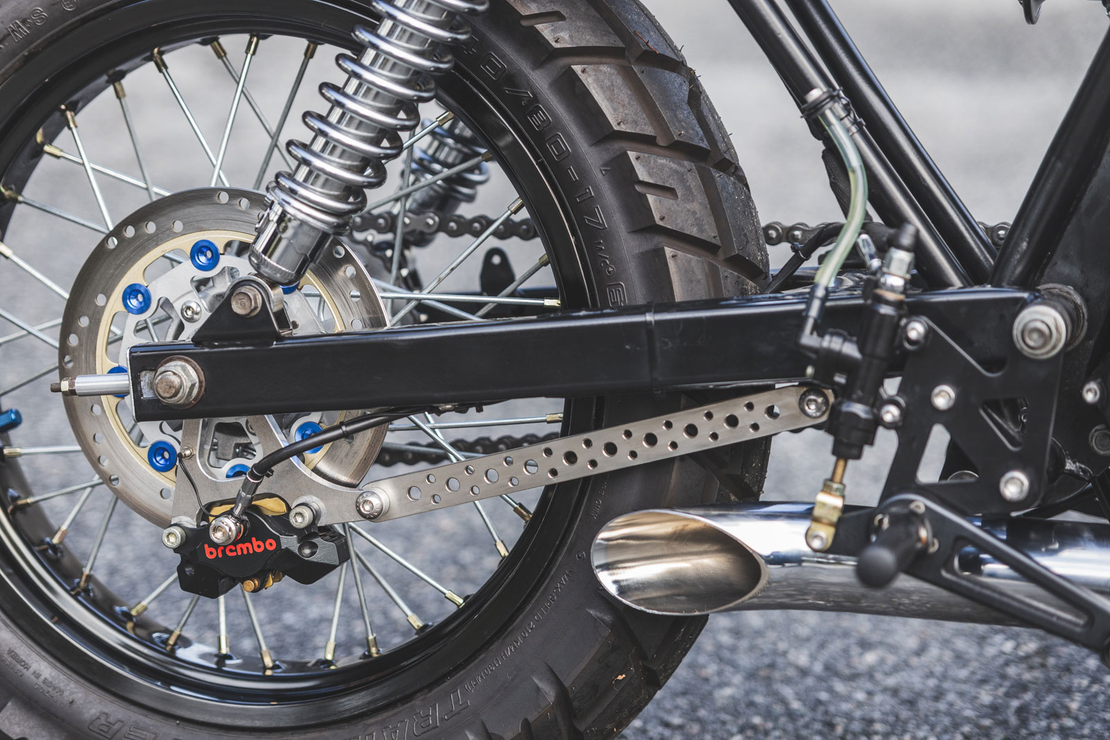 Honda CB250 street scrambler