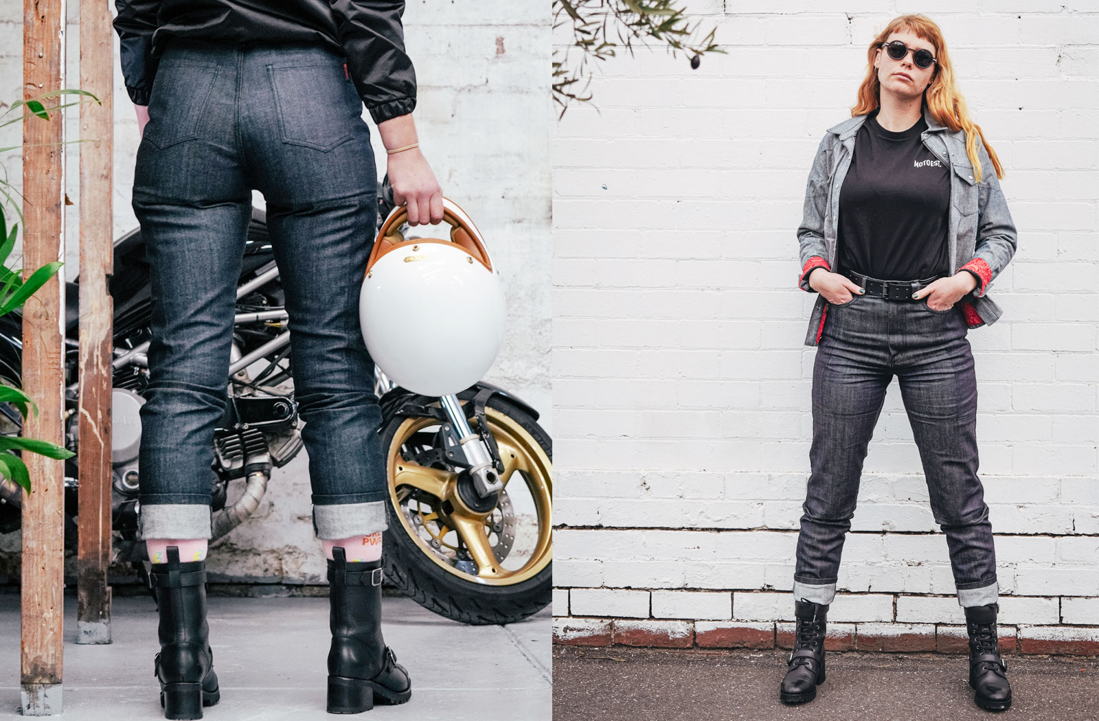 Women's Motorcycle Jeans — GearChic