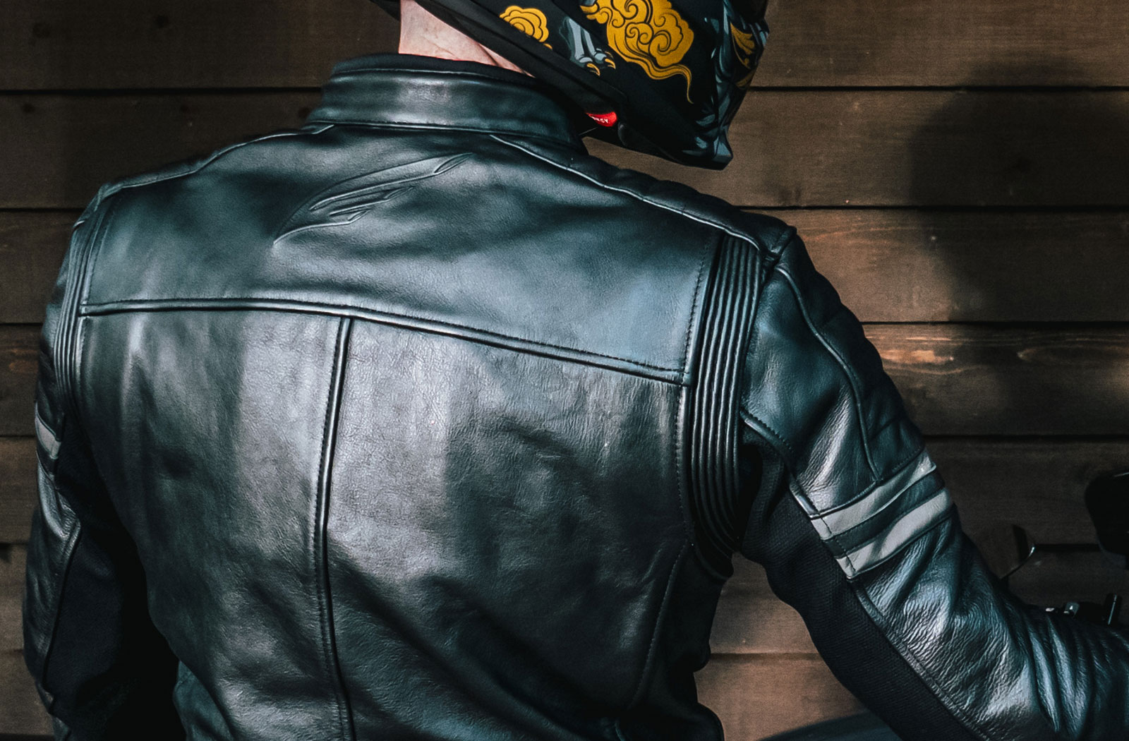 Hawkeye UV leather jacket