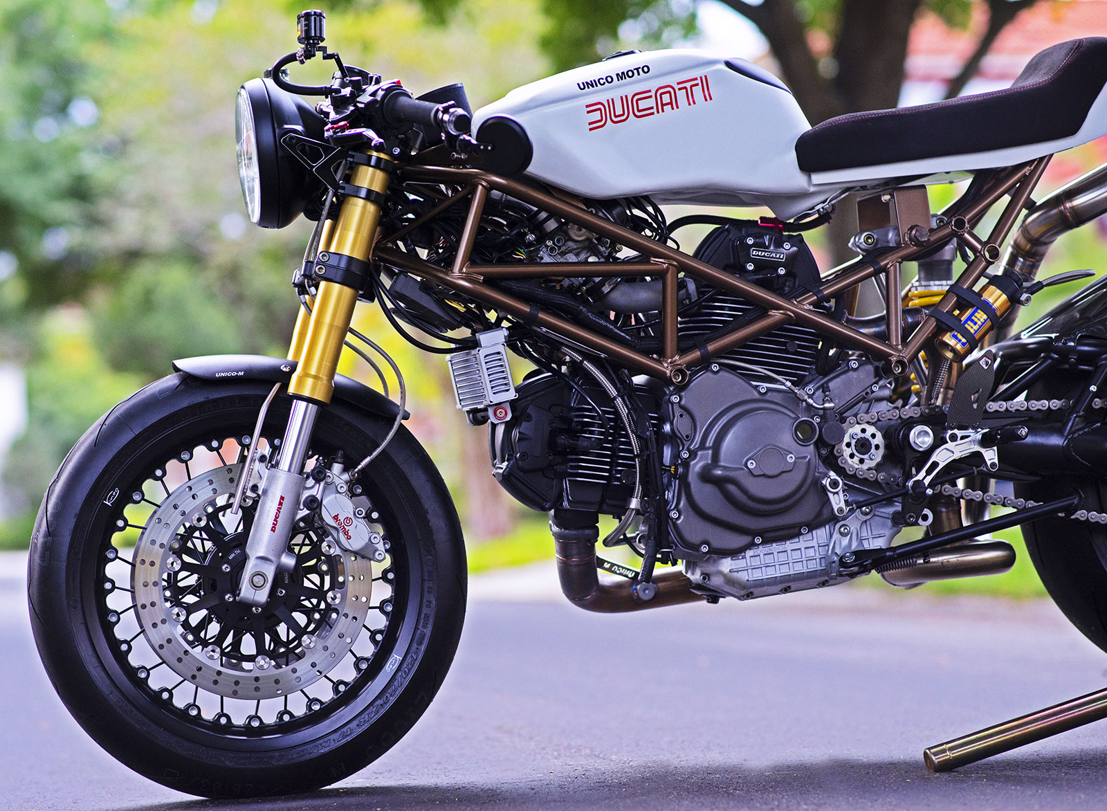 Ducati Monster cafe racer