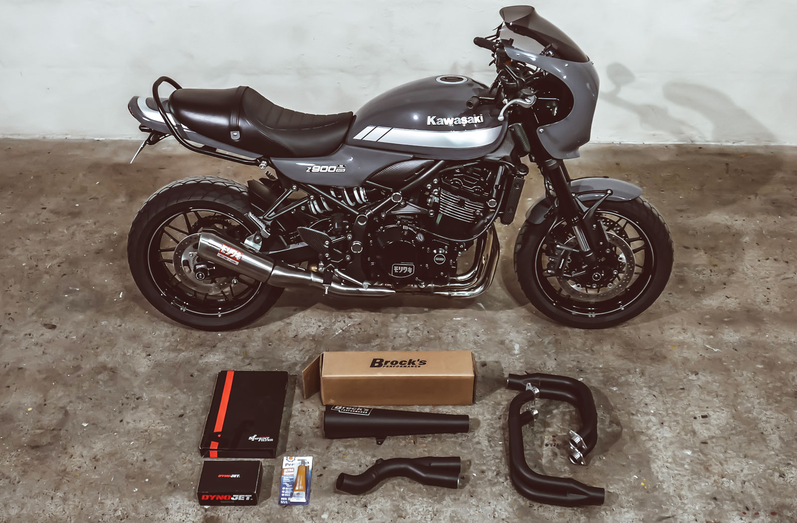 Brocks Z900RS StreetMeg exhaust kit