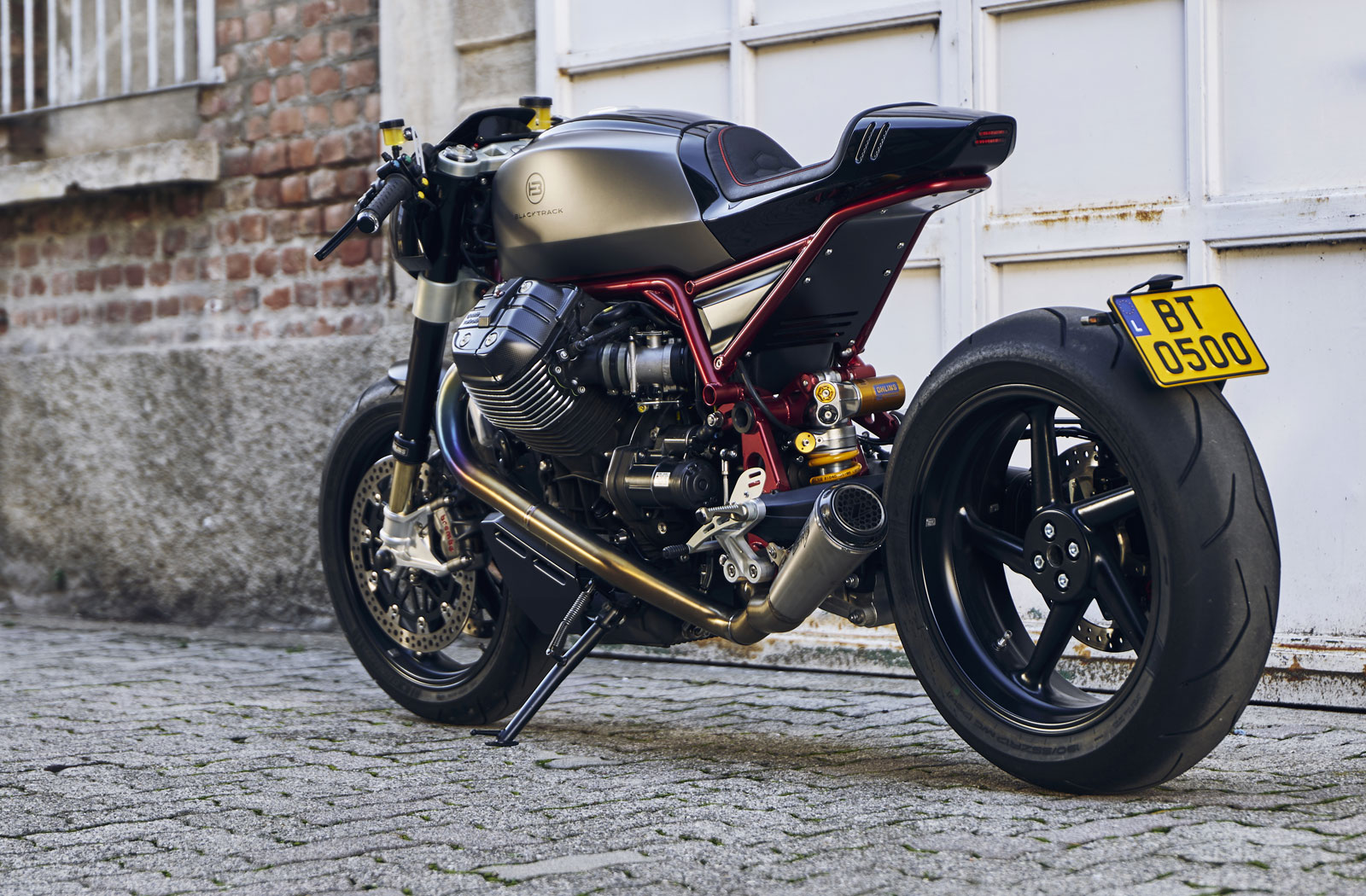 Blacktrack Moto Guzzi Griso cafe racer