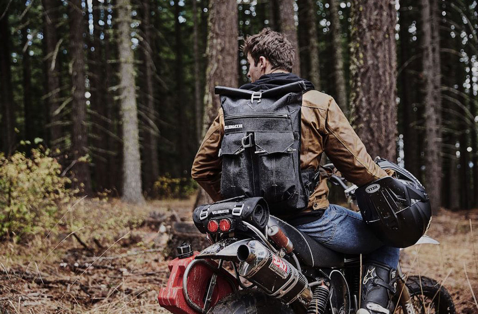 Velomacchi motorcycle backpack