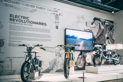 Electric Revolutionaries electric motorcycle exhibition