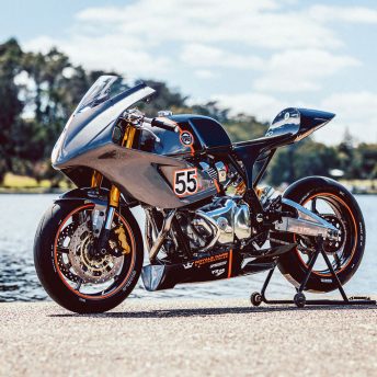 highly modified Continental GT650 racer